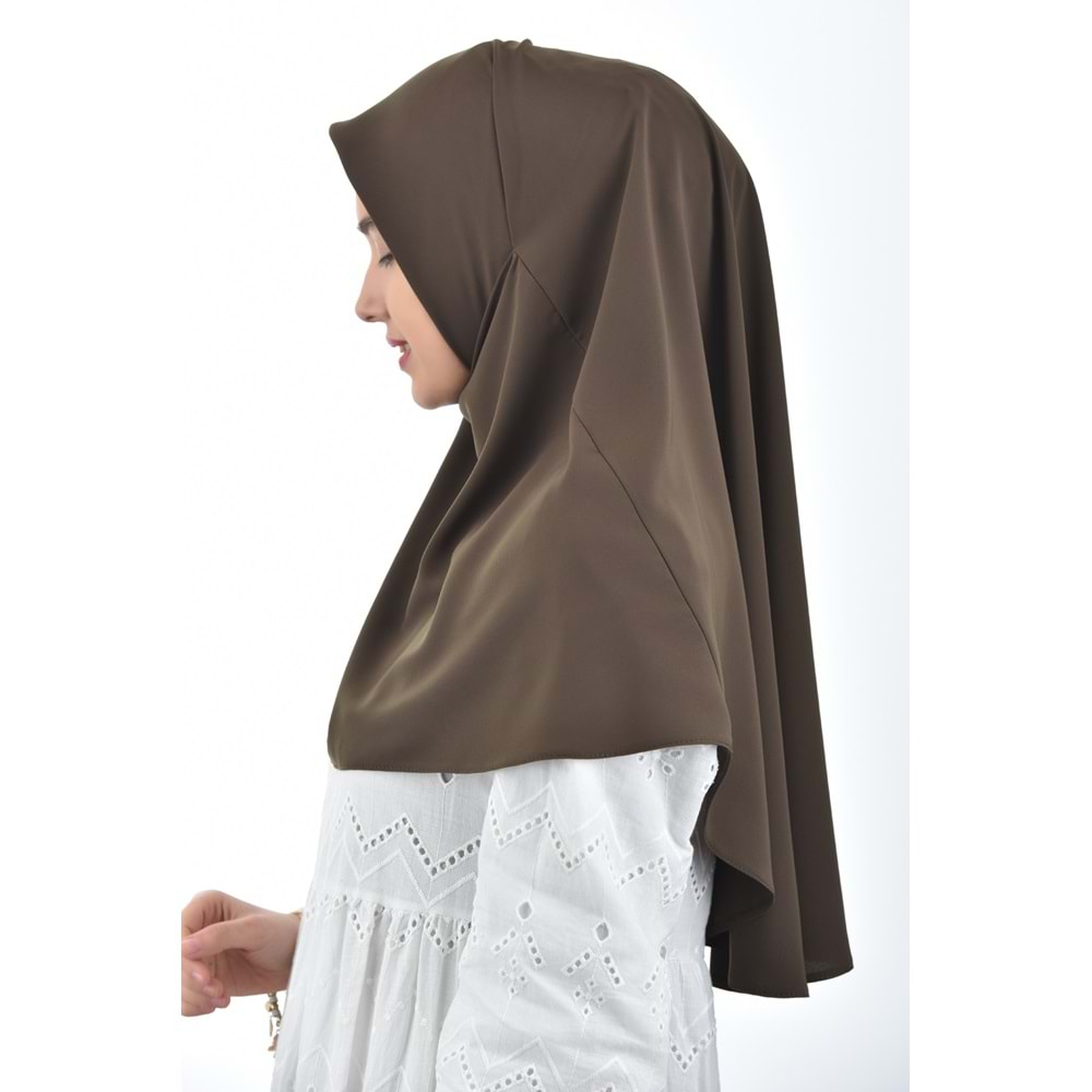 AKILLI BAĞCIKLI PEÇE EŞARP OVAL, HAKİ