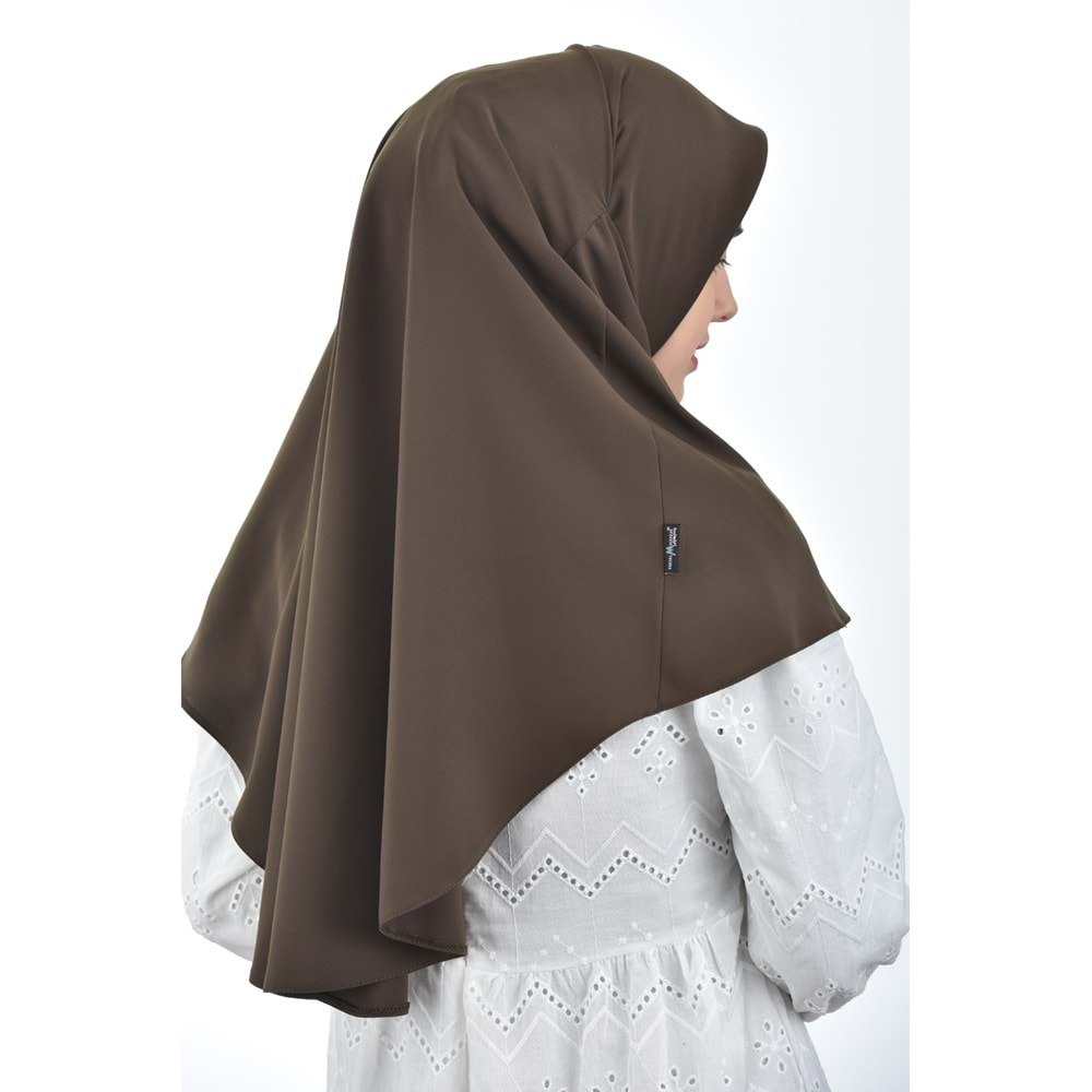 AKILLI BAĞCIKLI PEÇE EŞARP OVAL, HAKİ