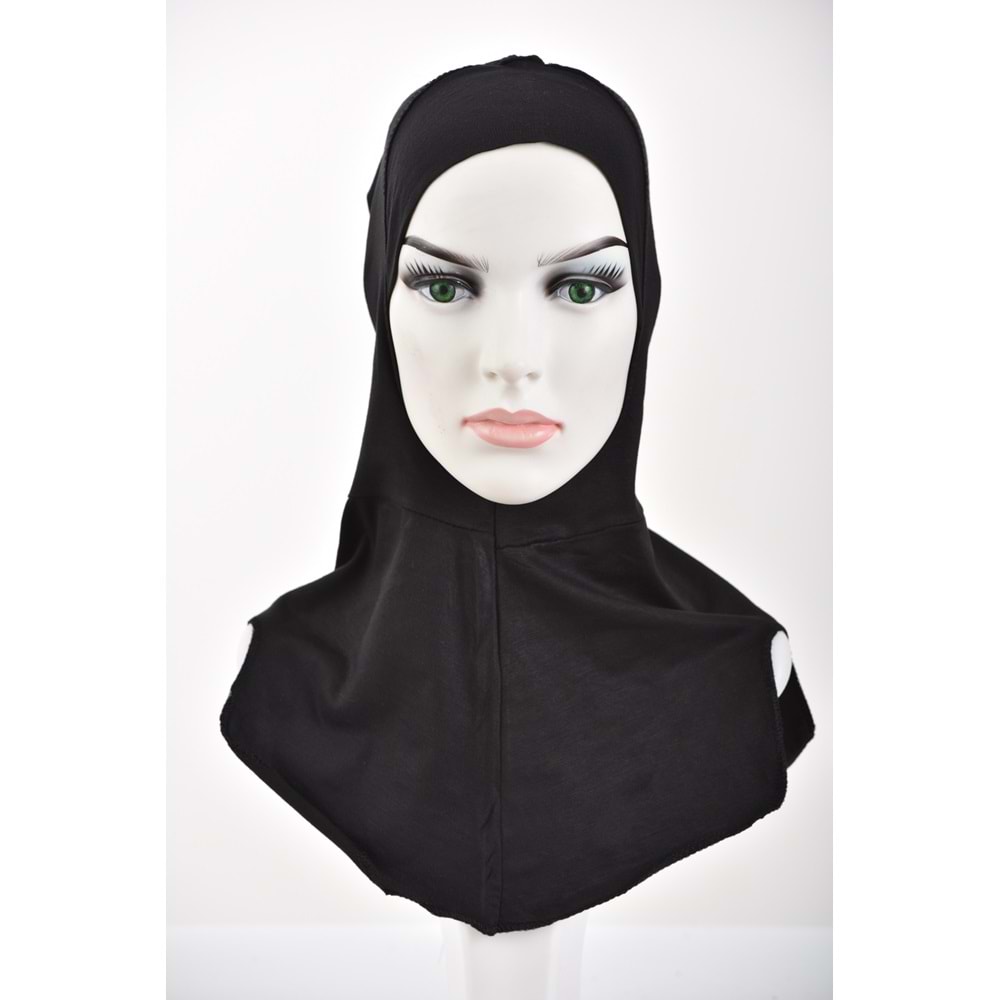 BOYUNLUKLU BONE - SİYAH - STANDART