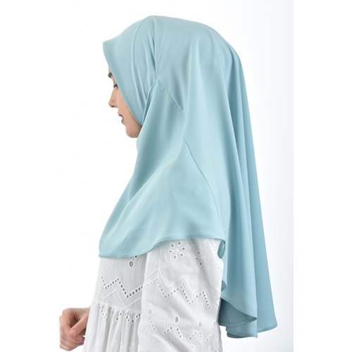 AKILLI BAĞCIKLI PEÇE EŞARP OVAL, KÜF YEŞİLİ